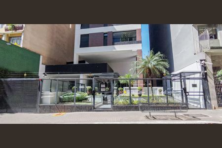 Apartamento para alugar com 38m², 1 quarto e 1 vaga Apartamento para alugar com 38m², 1 quarto e 1 vagaFachada