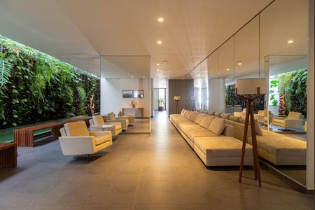 Apartamento para alugar com 38m², 1 quarto e 1 vaga Apartamento para alugar com 38m², 1 quarto e 1 vagaÁrea comum - Hall Social