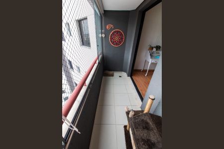 Apartamento à venda com 65m², 2 quartos e 1 vagaSacada Sala