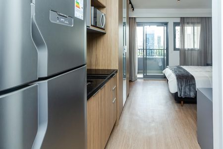 Studio para alugar com 24m², 1 quarto e sem vagaStudio