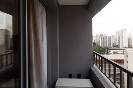 Studio para alugar com 24m², 1 quarto e sem vagaVaranda