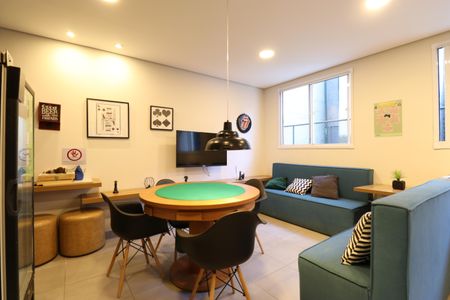 Apartamento à venda com 35m², 2 quartos e sem vagaÁrea comum - Salão de jogos