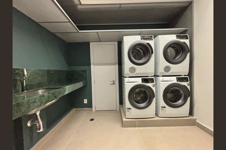 Studio para alugar com 37m², 1 quarto e sem vaga Studio para alugar com 37m², 1 quarto e sem vagaLavanderia