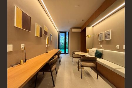 Studio para alugar com 37m², 1 quarto e sem vaga Studio para alugar com 37m², 1 quarto e sem vagaCoworking