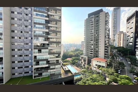 Studio à venda com 25m², 1 quarto e sem vagaVista da Sacada