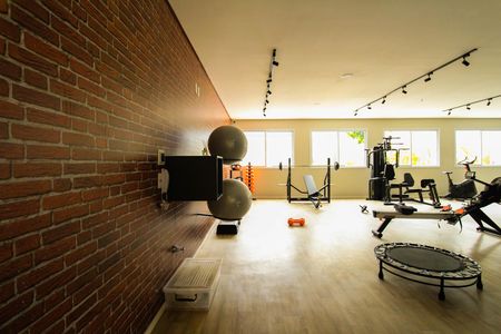 Apartamento para alugar com 23m², 1 quarto e sem vaga Apartamento para alugar com 23m², 1 quarto e sem vagaÁrea comum - Academia
