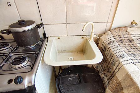 Apartamento para alugar com 44m², 2 quartos e 1 vaga Apartamento para alugar com 44m², 2 quartos e 1 vagaCozinha e Área de Serviço