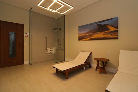 Studio à venda com 24m², 1 quarto e sem vaga Studio à venda com 24m², 1 quarto e sem vagaÁrea comum - Sauna