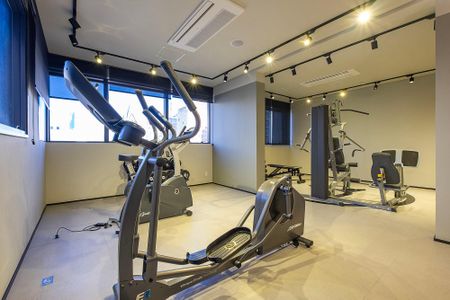 Studio para alugar com 21m², 1 quarto e sem vagaAcademia