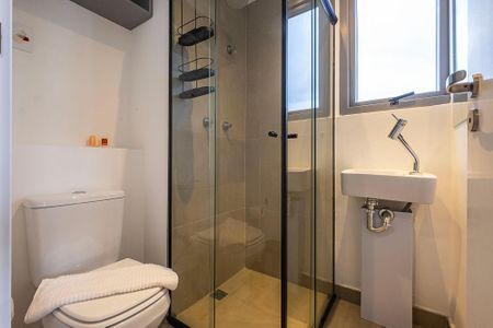 Studio para alugar com 21m², 1 quarto e sem vagaBanheiro