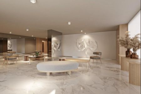 Apartamento à venda com 32m², 1 quarto e sem vagaÁrea comum - Hall de entrada