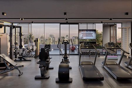 Apartamento à venda com 32m², 1 quarto e sem vagaÁrea comum - Academia