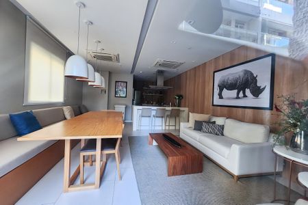 Apartamento à venda com 75m², 2 quartos e 1 vagaÁrea comum - Área gourmet