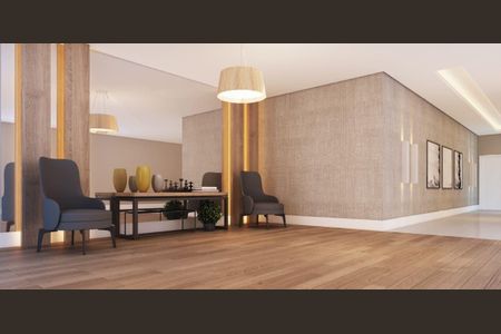 Apartamento para alugar com 54m², 2 quartos e 1 vagaHall social