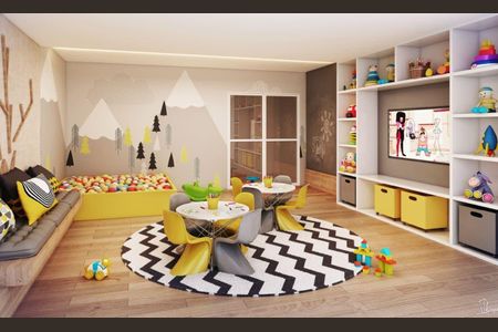 Apartamento para alugar com 54m², 2 quartos e 1 vagaBrinquedoteca