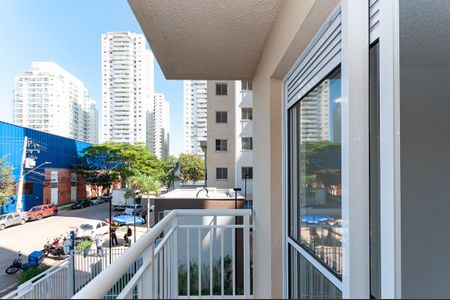 Apartamento à venda com 27m², 1 quarto e sem vagaVaranda