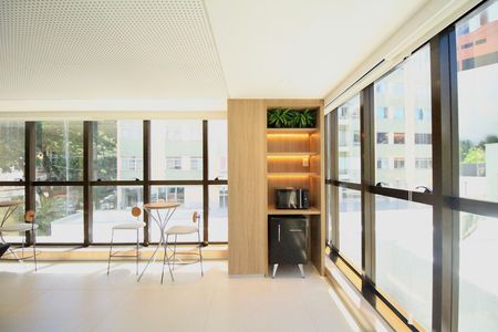 Apartamento para alugar com 22m², 1 quarto e 1 vagaÁrea comum