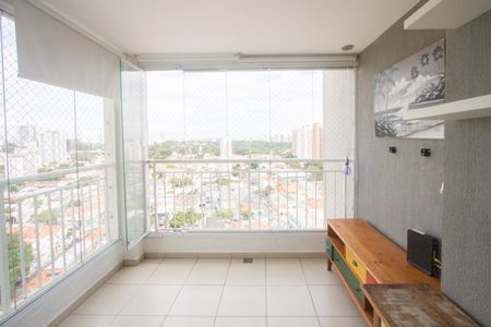 Studio à venda com 34m², 1 quarto e 1 vagaVaranda
