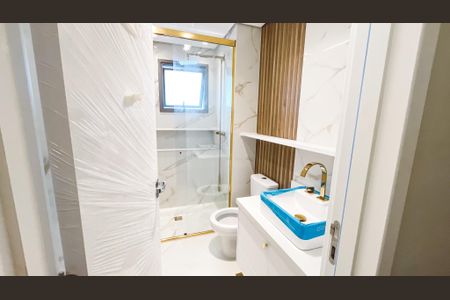 Apartamento à venda com 104m², 3 quartos e 2 vagasBanheiro da Suíte 3