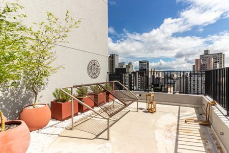 Studio para alugar com 32m², 1 quarto e sem vagaTerraço