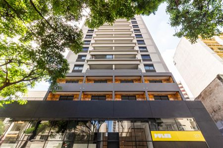 Studio para alugar com 32m², 1 quarto e sem vagaFachada