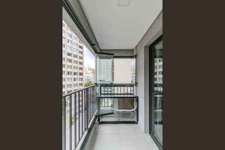 Studio para alugar com 32m², 1 quarto e sem vagaVaranda