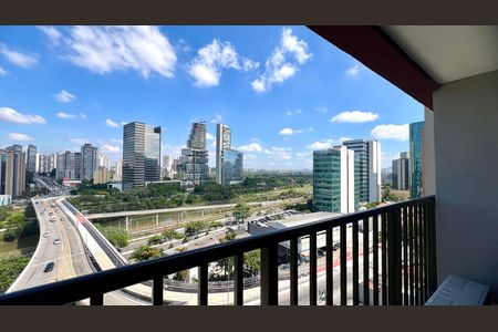 Studio para alugar com 31m², 1 quarto e sem vagaSacada