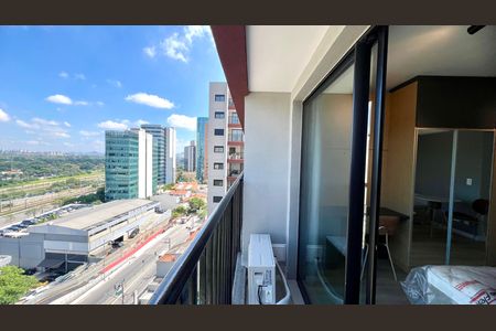 Studio para alugar com 31m², 1 quarto e sem vagaSacada
