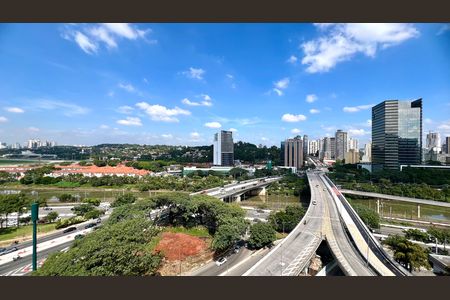 Studio para alugar com 31m², 1 quarto e sem vagaVista da Sacada