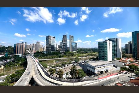 Studio para alugar com 31m², 1 quarto e sem vagaVista da Sacada