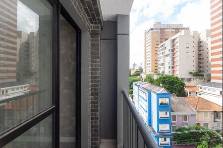 Studio à venda com 27m², 1 quarto e sem vagaVaranda