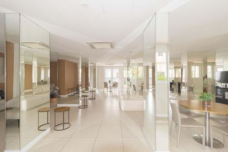 Apartamento para alugar com 55m², 2 quartos e 1 vagaÁrea comum - Salão de festas