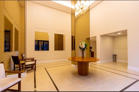 Apartamento para alugar com 55m², 2 quartos e 1 vagaHall social