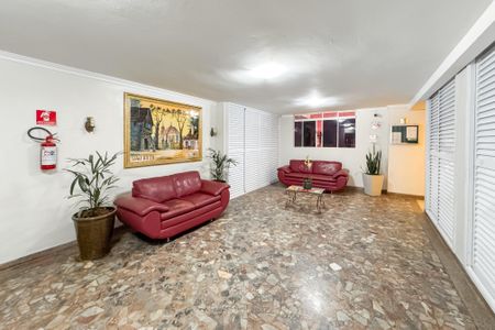 Apartamento à venda com 67m², 2 quartos e 2 vagasHall social