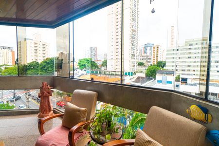 Apartamento para alugar com 120m², 3 quartos e 2 vagasSacada da Sala