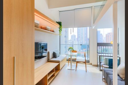 Studio para alugar com 29m², 1 quarto e sem vagaSala/Quarto