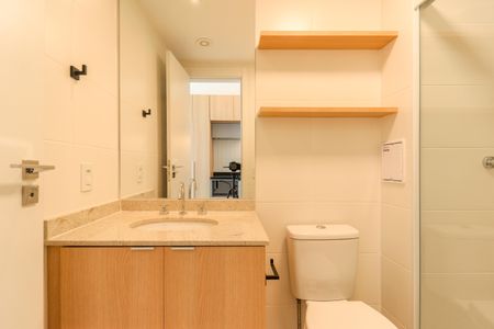 Studio para alugar com 29m², 1 quarto e sem vagaBanheiro