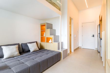 Studio para alugar com 29m², 1 quarto e sem vagaSala/Quarto