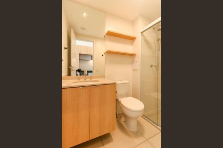 Studio para alugar com 29m², 1 quarto e sem vagaBanheiro