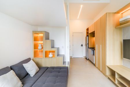 Studio para alugar com 29m², 1 quarto e sem vagaSala/Quarto