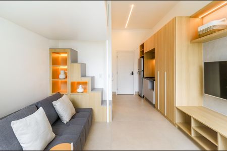 Studio para alugar com 29m², 1 quarto e sem vagaSala/Quarto