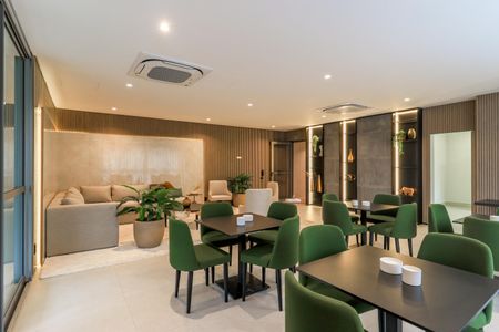 Studio para alugar com 29m², 1 quarto e sem vagaÁrea comum - Salão de festas