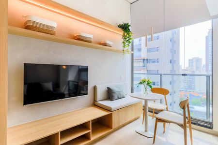 Studio para alugar com 29m², 1 quarto e sem vagaSala/Quarto