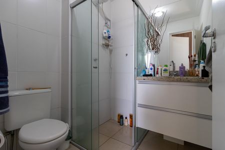 Apartamento para alugar com 59m², 2 quartos e 1 vaga Apartamento para alugar com 59m², 2 quartos e 1 vagaBanheiro da Suíte