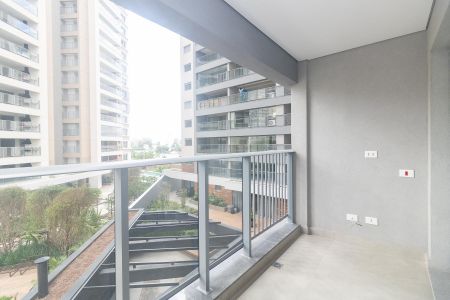 Studio à venda com 27m², 1 quarto e sem vagaVaranda