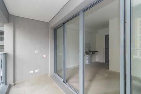 Studio à venda com 27m², 1 quarto e sem vagaVaranda