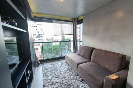 Studio para alugar com 35m², 1 quarto e 1 vagaVaranda