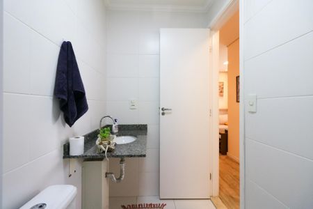 Apartamento à venda com 65m², 3 quartos e 2 vagasBanheiro Social