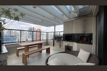 Apartamento à venda com 43m², 1 quarto e 1 vagaChurrasqueira