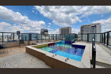 Apartamento à venda com 43m², 1 quarto e 1 vagaPiscina